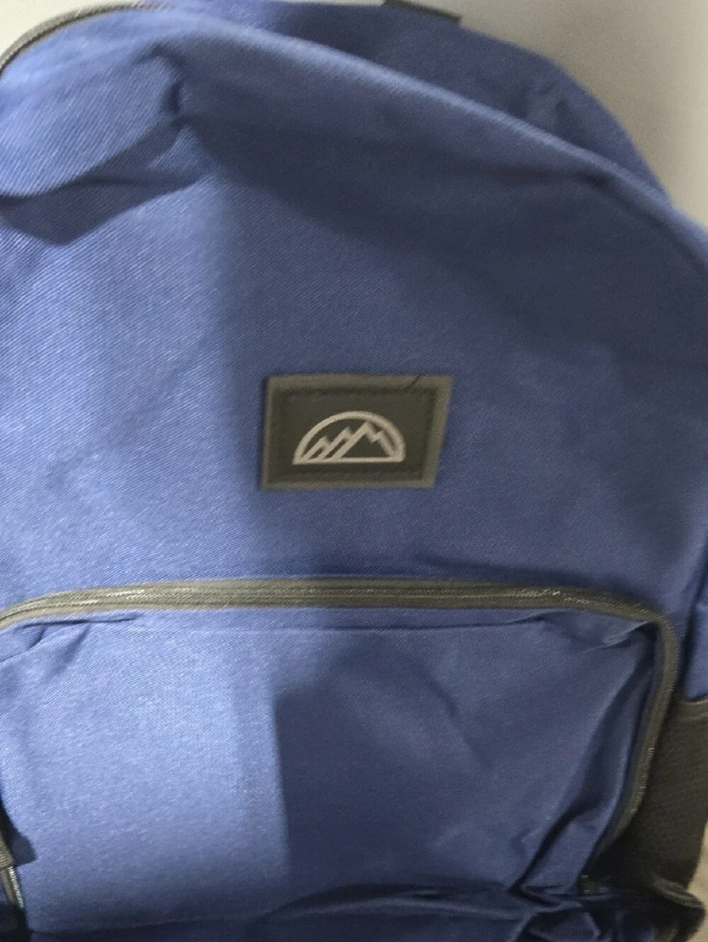 Mountain Logo Navy Backpack - Casual Daypack Collegiate Nwt